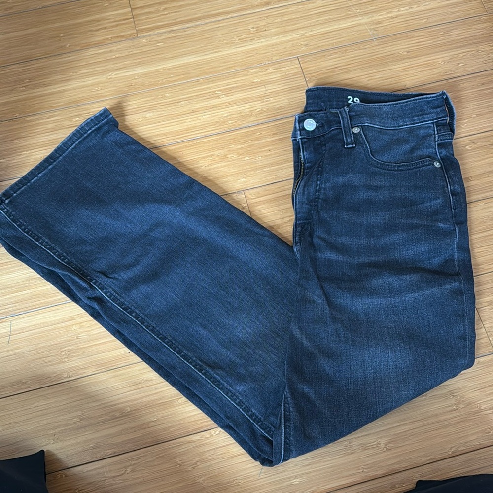 J.Crew Black Slim Demi Boot